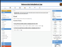 Tablet Screenshot of mhbl.pecan.cz